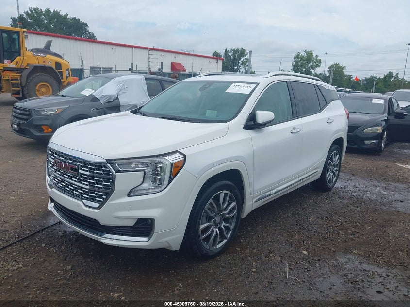 Vin: 3gkalxev8nl257964, lot: 46408826, gmc terrain awd denali 20222