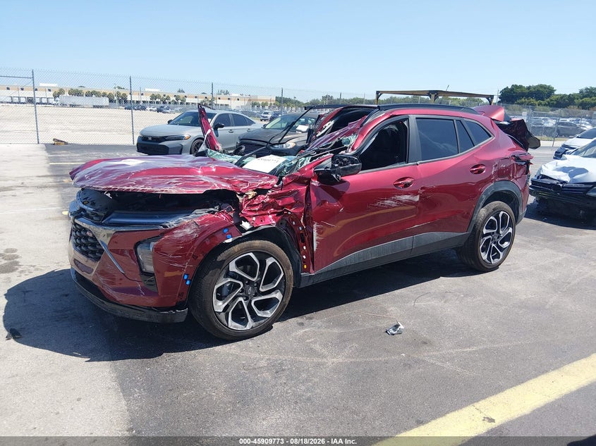 CHEVROLET TRAX 2025 VIN KL77LJEPXSC276380