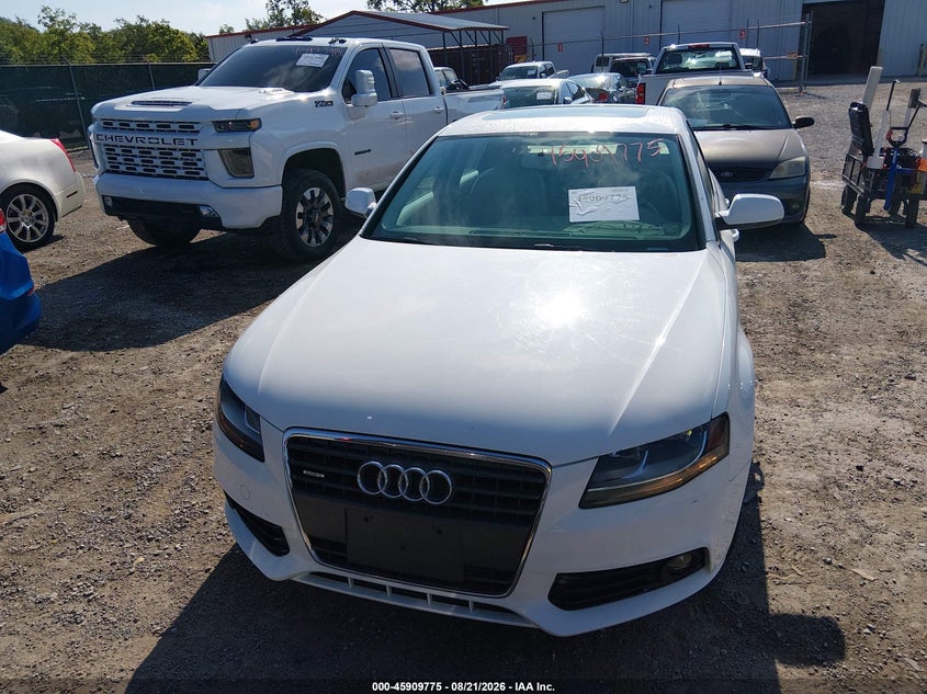 AUDI A4 2010 VIN WAUBFAFL1AN034982