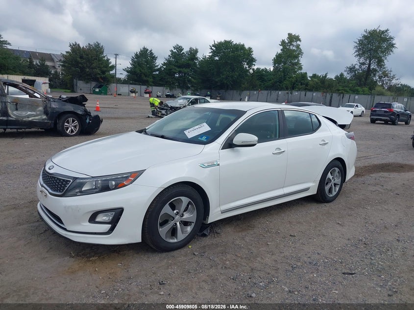 2014 Kia Optima, Rear, IAAI, VIN KNAGM4AD1E5064955 — photo 2