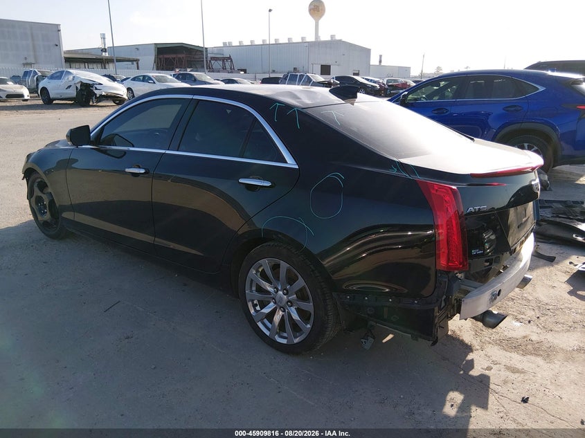 Vin: 1g6ab5rx4h0129837, lot: 46408884, cadillac ats luxury 20173