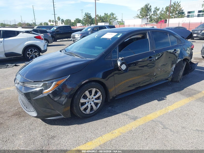 2021 Toyota Corolla, Left Side, IAAI, VIN 5YFEPMAE3MP197180 — photo 2