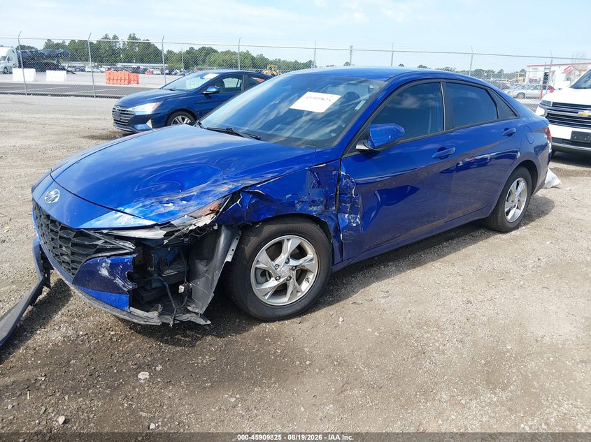 2023 Hyundai Elantra Se, Left Front, IAAI, VIN KMHLL4AG2PU483335 — photo 2