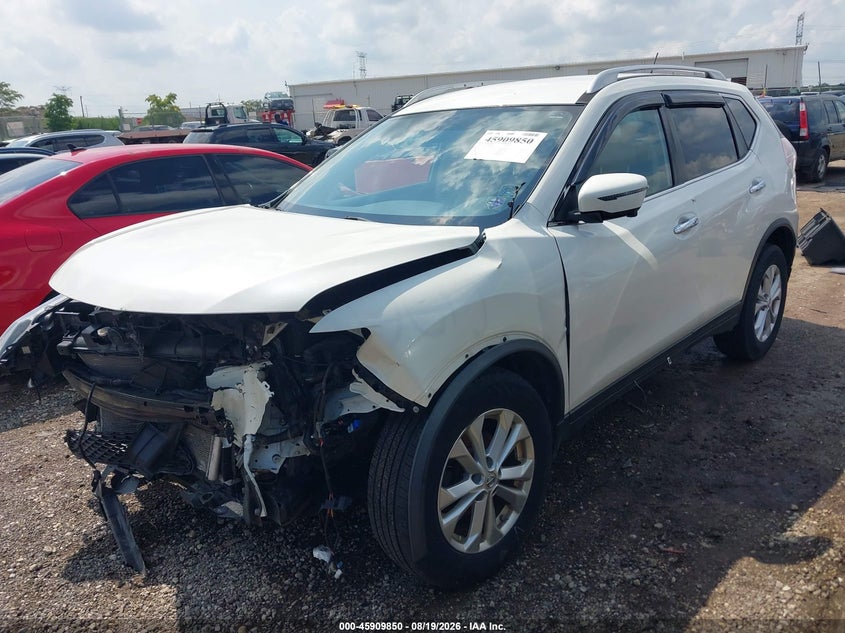 2016 Nissan Rogue, Удар спереду, IAAI, VIN JN8AT2MV3GW138107 — фото 2