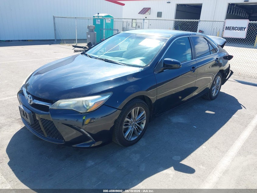 2016 Toyota Camry, Удар сзади, IAAI, VIN 4T1BF1FK4GU512008 — фото 2