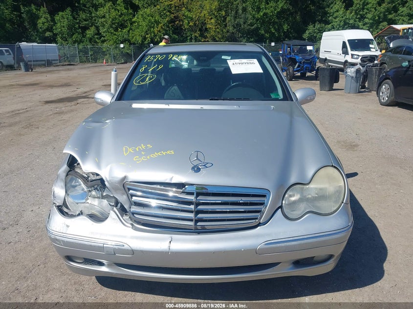 MERCEDES-BENZ C 240 2004 VIN WDBRF61J74E017465