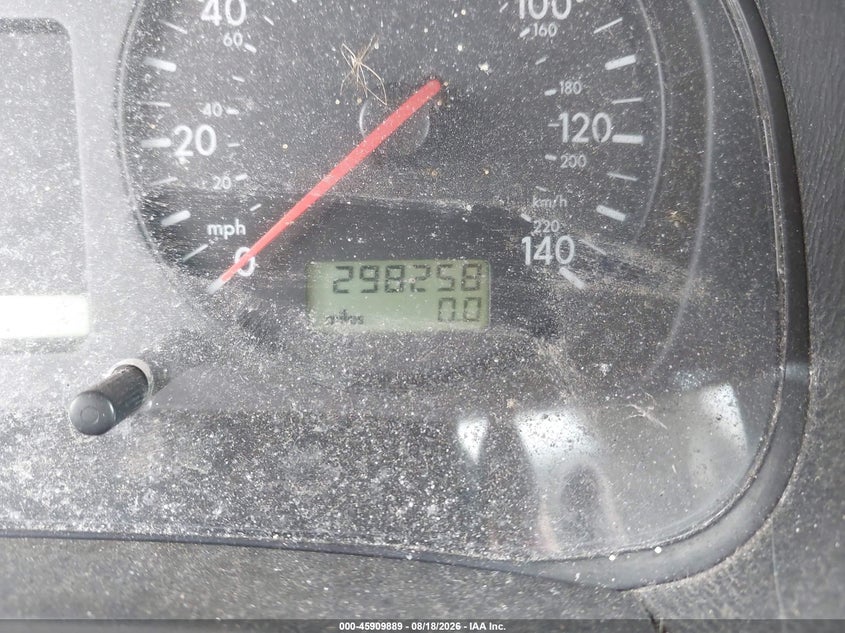2000 VOLKSWAGEN JETTA SEDAN 1.9L I-4 DI, TURBO, 90HP