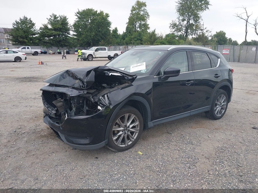 Vin: jm3kfbdm7m0483516, lot: 46408961, mazda cx-5 grand touring 20212