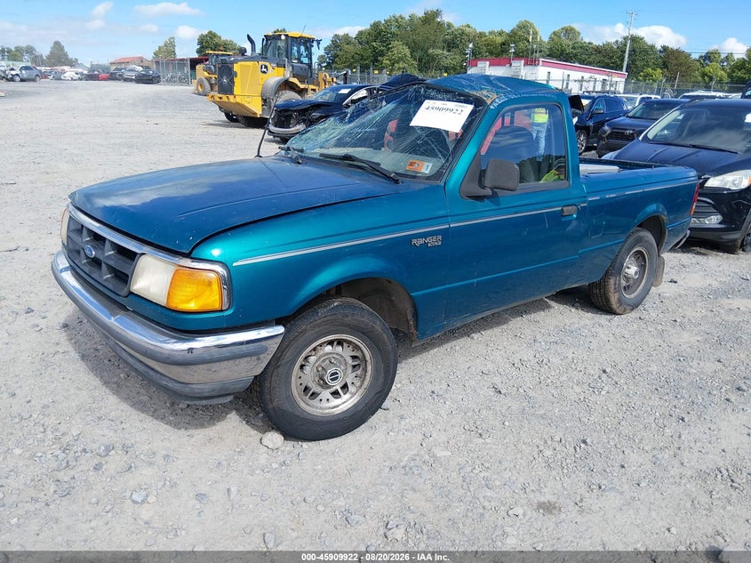 1993 Ford Ranger, Rollover, IAAI, VIN 1FTCR10A5PUD49143 — photo 2