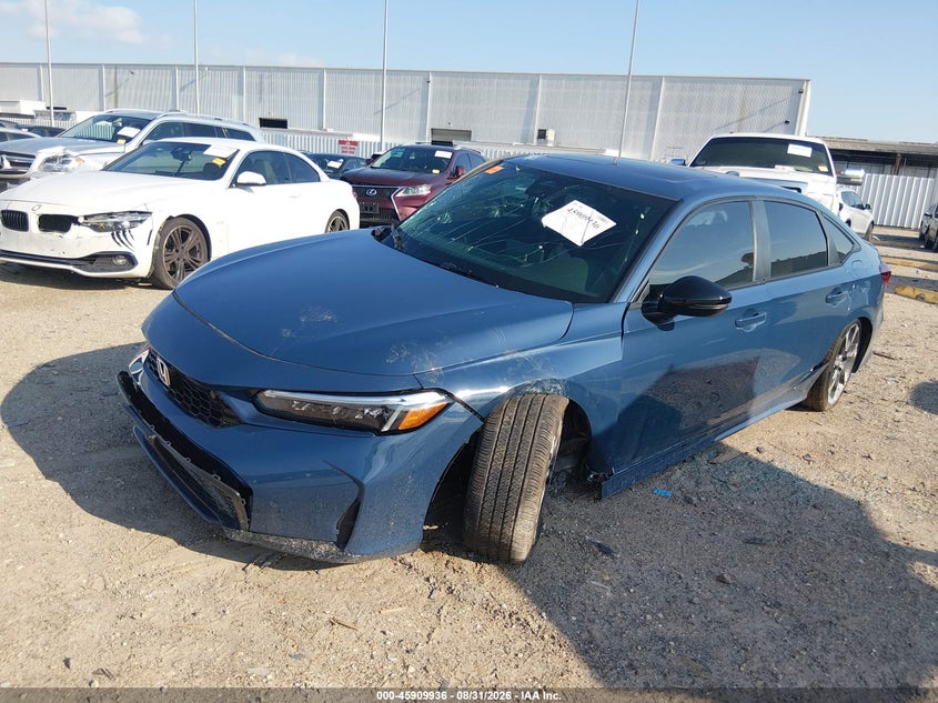 2026 Honda Civic, Right Side, IAAI, VIN 2HGFE4F84TH350443 — photo 2