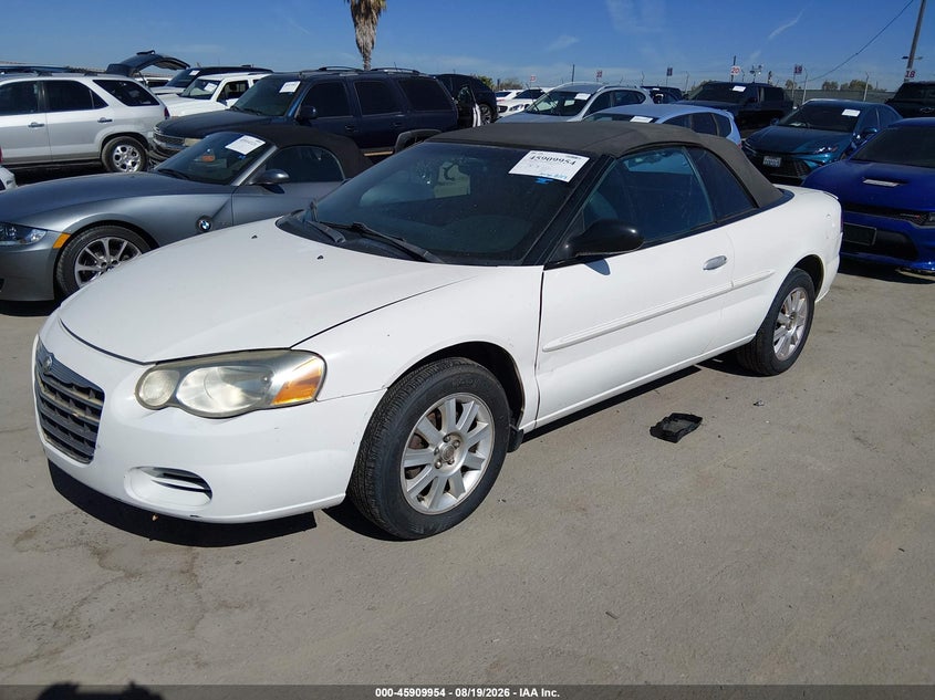 2005 CHRYSLER SEBRING CABRIO 2.7L V-6 DOHC, 200HP