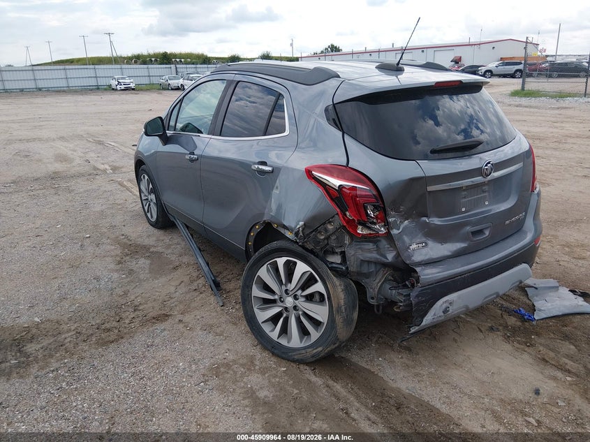 Vin: kl4cjesbxkb846689, lot: 46409032, buick encore awd preferred 20193