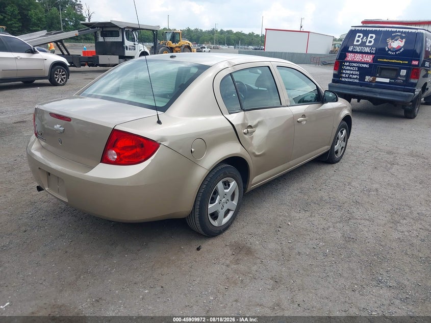 CHEVROLET COBALT 2008 VIN 1G1AL58F187267886