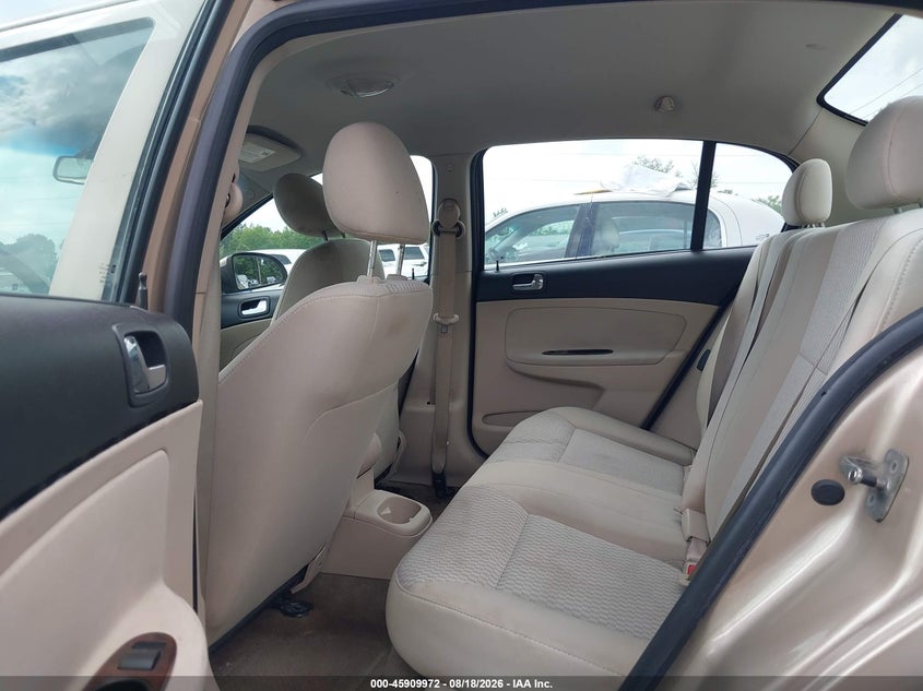 CHEVROLET COBALT 2008 VIN 1G1AL58F187267886