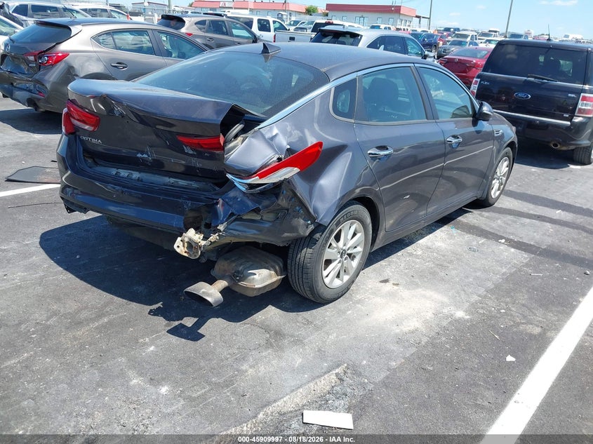 Vin: knagt4l39j5211931, lot: 46409066, kia optima lx 20184
