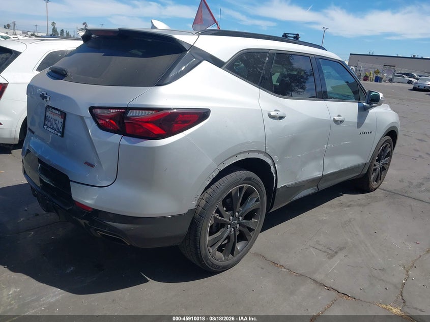 Vin: 3gnkbers7ls672243, lot: 46409086, chevrolet blazer fwd rs 20204