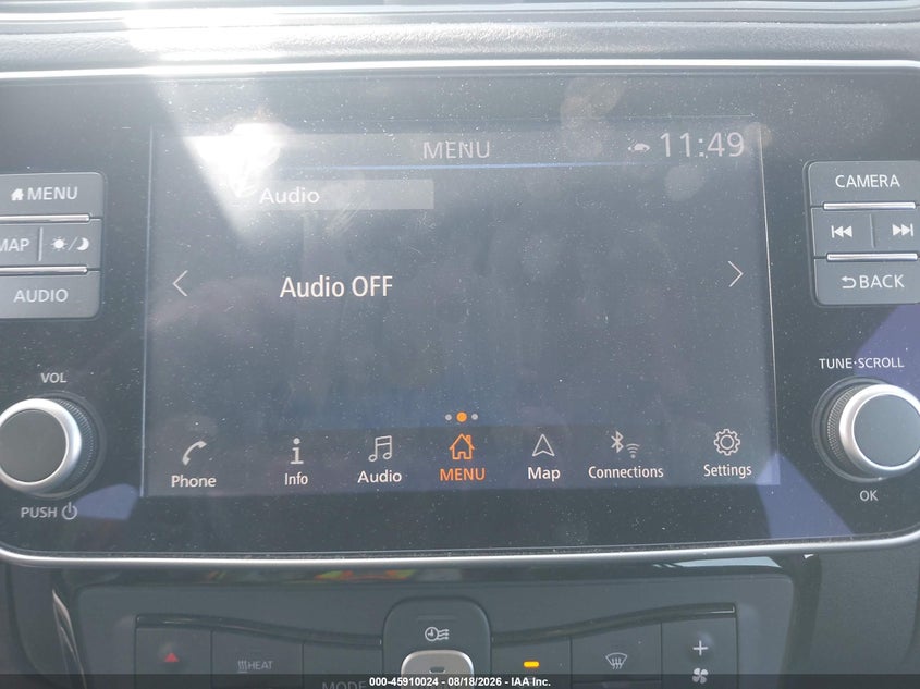 NISSAN LEAF 2025 VIN 1N4CZ1CV4SC561633