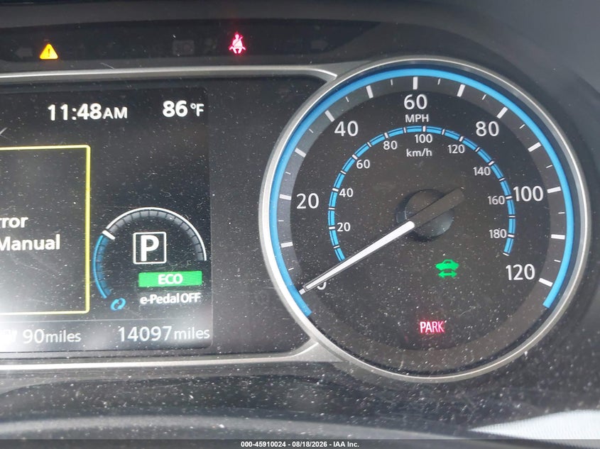 NISSAN LEAF 2025 VIN 1N4CZ1CV4SC561633
