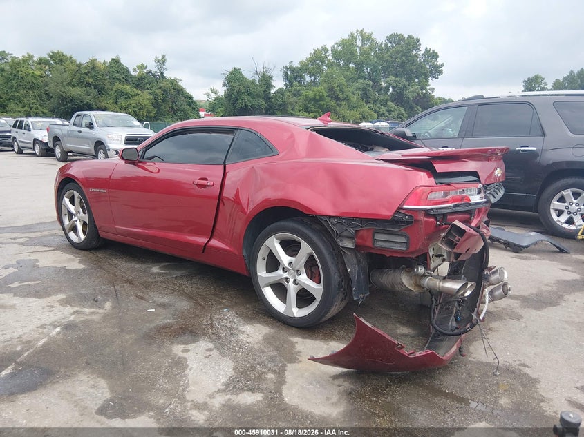CHEVROLET CAMARO 2015 VIN 2G1FF1E30F9111799