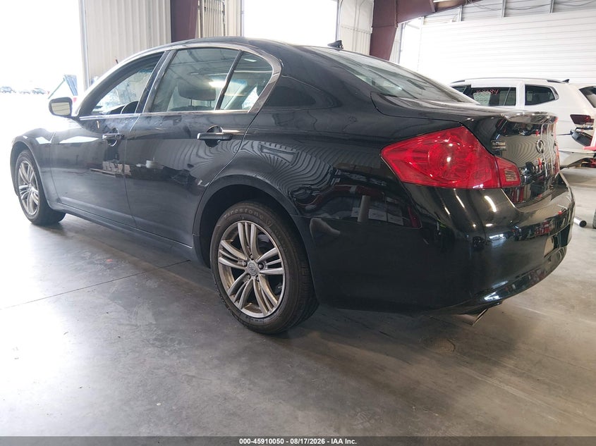 2011 INFINITI G25X auction photo 3