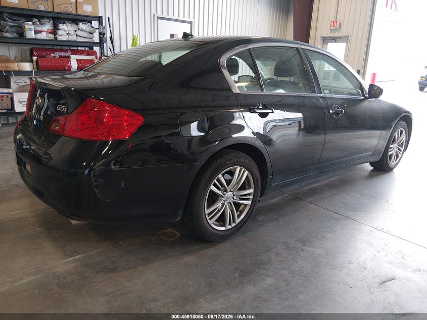 2011 INFINITI G25X auction photo 4