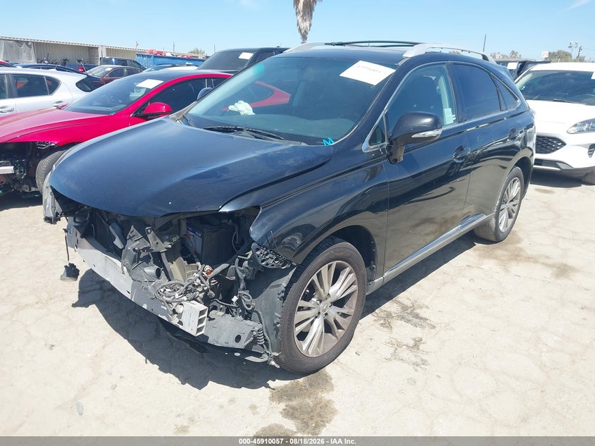 2013 Lexus RX, Front End, IAAI, VIN 2T2ZK1BA6DC090467 — photo 2