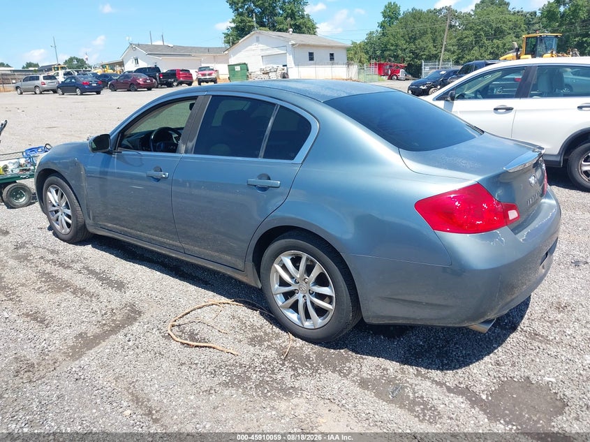 INFINITI G35X 2007 VIN JNKBV61F67M801209