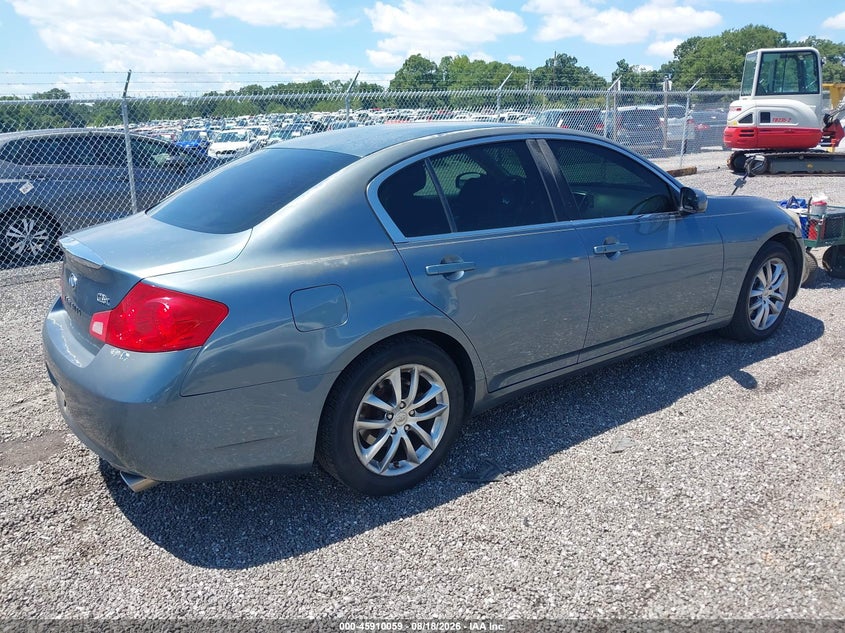 INFINITI G35X 2007 VIN JNKBV61F67M801209