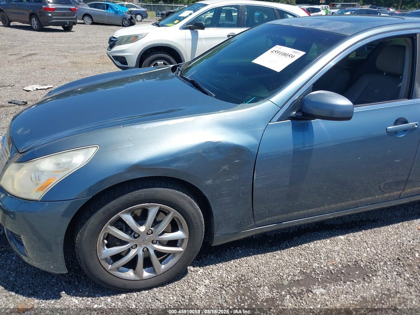 INFINITI G35X 2007 VIN JNKBV61F67M801209