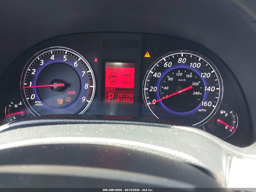 INFINITI G35X 2007 VIN JNKBV61F67M801209