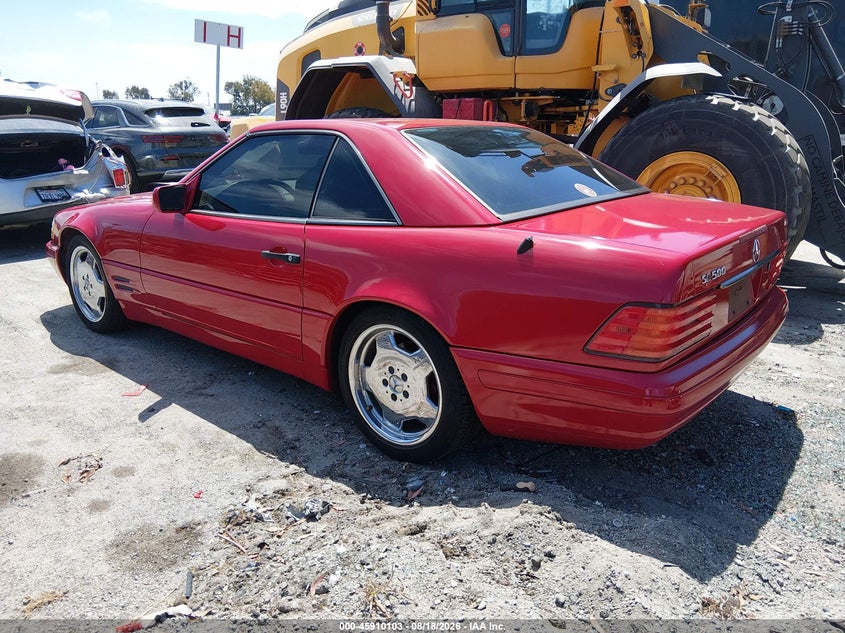 1997 MERCEDES-BENZ SL 500 auction photo 3