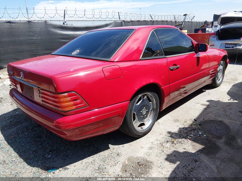 1997 MERCEDES-BENZ SL 500 auction photo 4