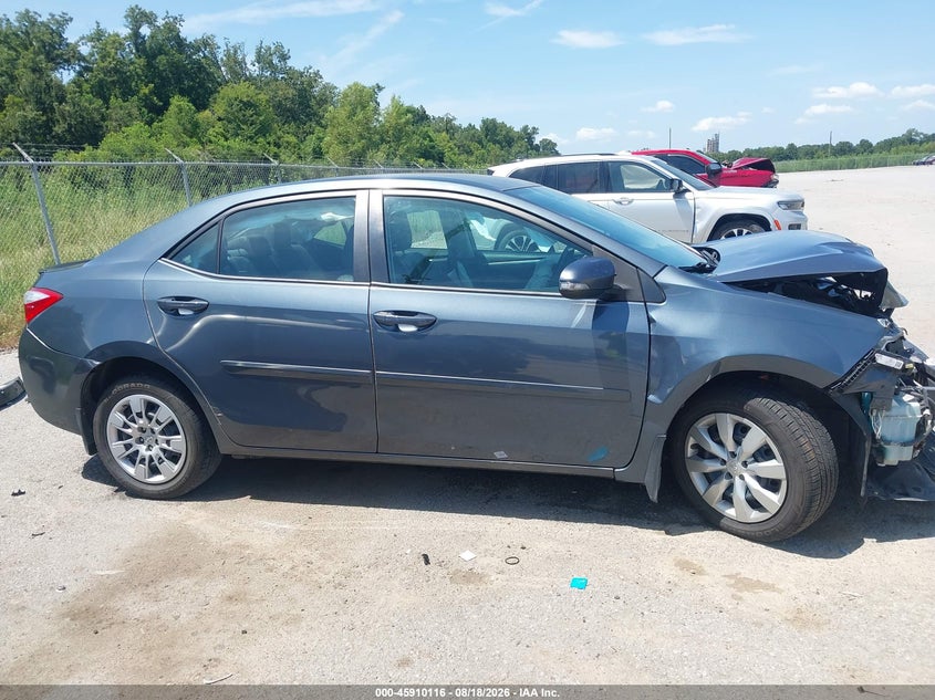 2014 TOYOTA COROLLA SEDAN 1.8L I-4 DOHC, VVT, 132HP