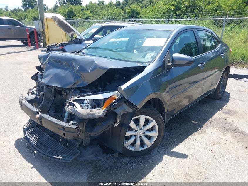 2014 TOYOTA COROLLA SEDAN 1.8L I-4 DOHC, VVT, 132HP