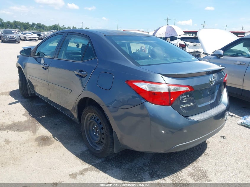 2014 TOYOTA COROLLA SEDAN 1.8L I-4 DOHC, VVT, 132HP