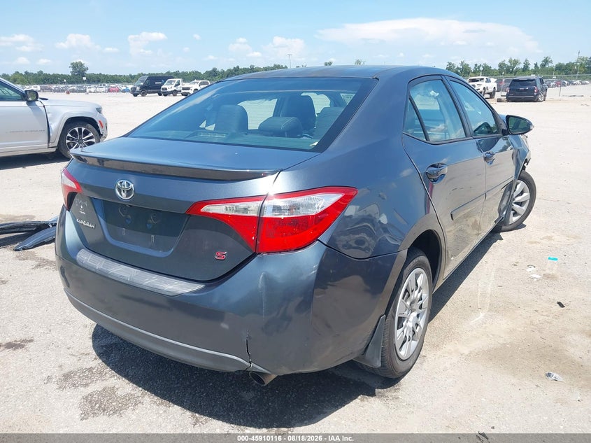 2014 TOYOTA COROLLA SEDAN 1.8L I-4 DOHC, VVT, 132HP