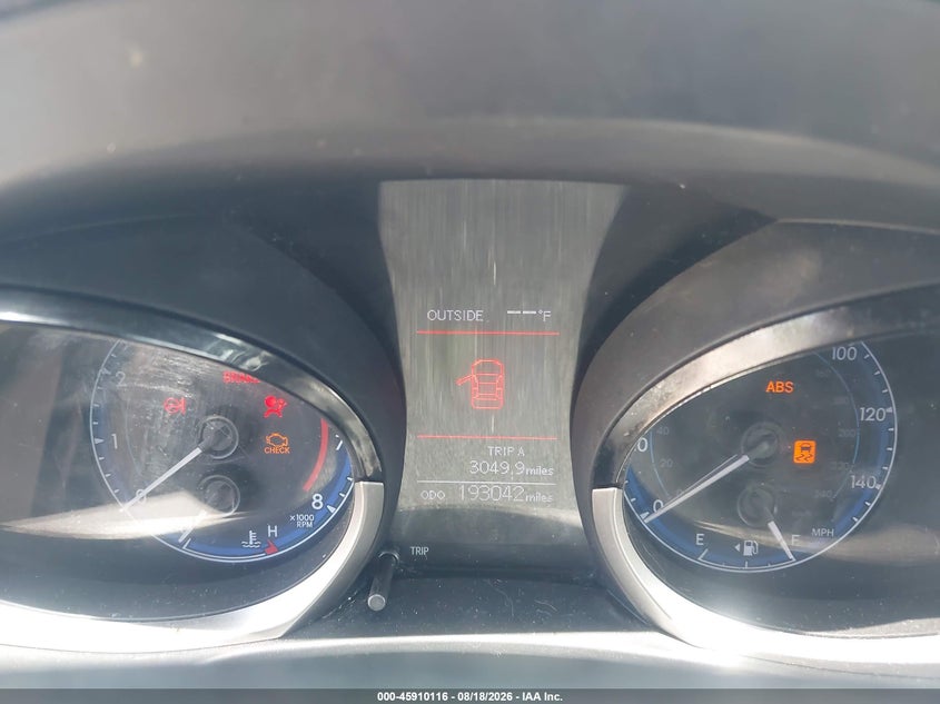 2014 TOYOTA COROLLA SEDAN 1.8L I-4 DOHC, VVT, 132HP