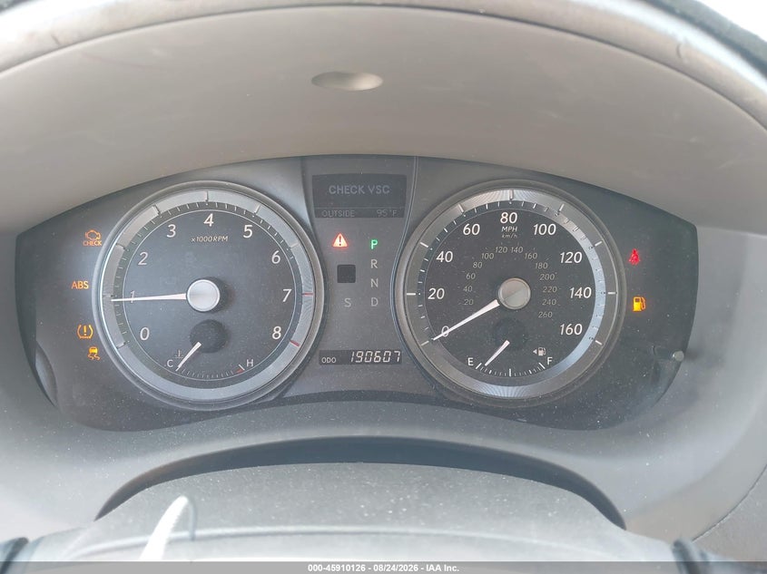 2008 LEXUS ES 350 auction photo 7