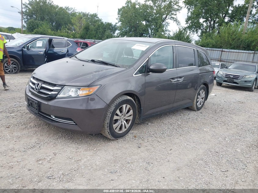 2016 HONDA ODYSSEY auction photo 2
