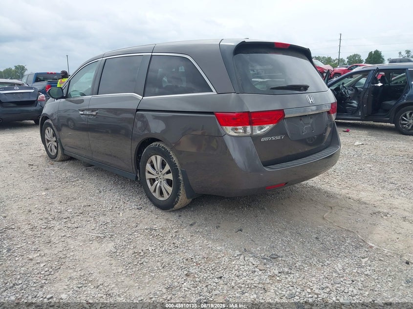 2016 HONDA ODYSSEY auction photo 3