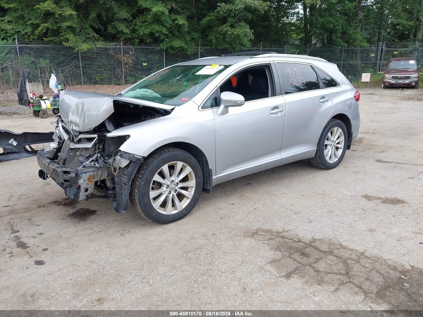 2015 Toyota Venza, Удар спереду, IAAI, VIN 4T3BA3BB0FU066669 — фото 2