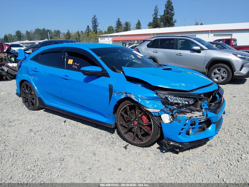 Vin: shhfk8g76mu202692, lot: 46409251, honda civic type r touring 2021 img_1