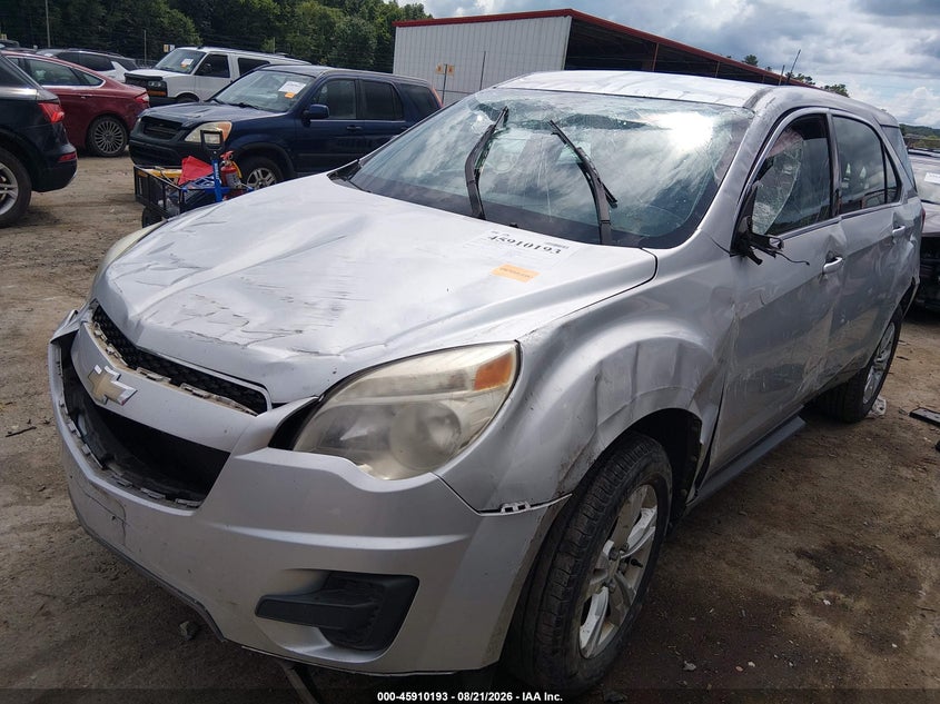 2011 Chevrolet Equinox, Переворот, IAAI, VIN 2CNFLCEC0B6343032 — фото 2