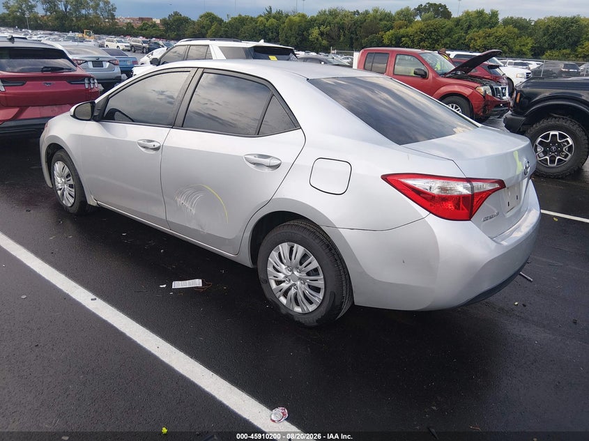 2014 TOYOTA COROLLA SEDAN 1.8L I-4 DOHC, VVT, 132HP