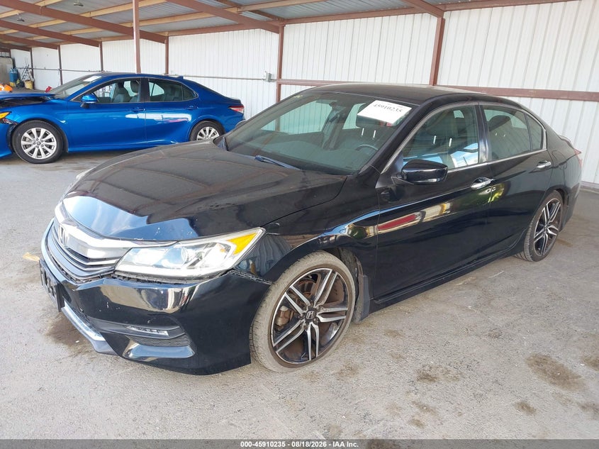 2017 Honda Accord, Right Side, IAAI, VIN 1HGCR2F11HA204635 — photo 2