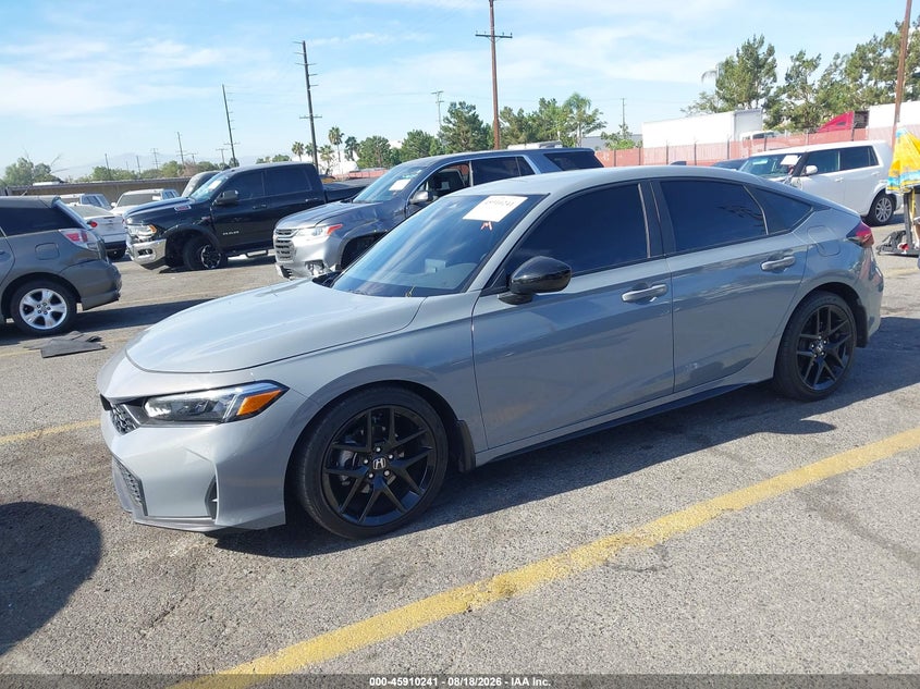 2025 HONDA CIVIC SEDAN auction photo 2