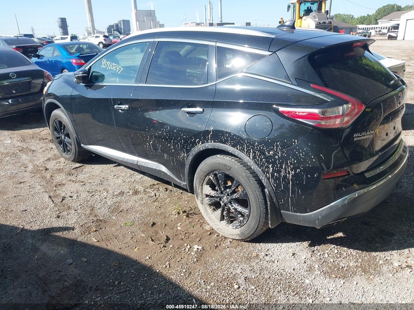 2017 NISSAN MURANO auction photo 3