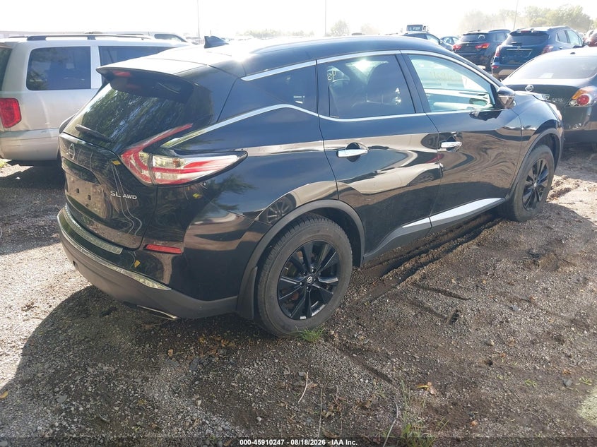 2017 NISSAN MURANO auction photo 4