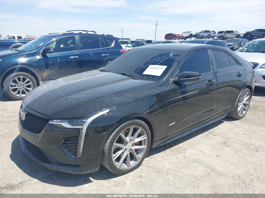 Vin: 1g6dd5rl0m0124603, lot: 46409347, cadillac ct4 v-series 20212