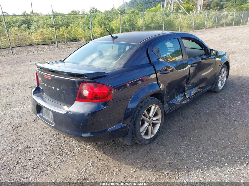 2012 DODGE AVENGER auction photo 4